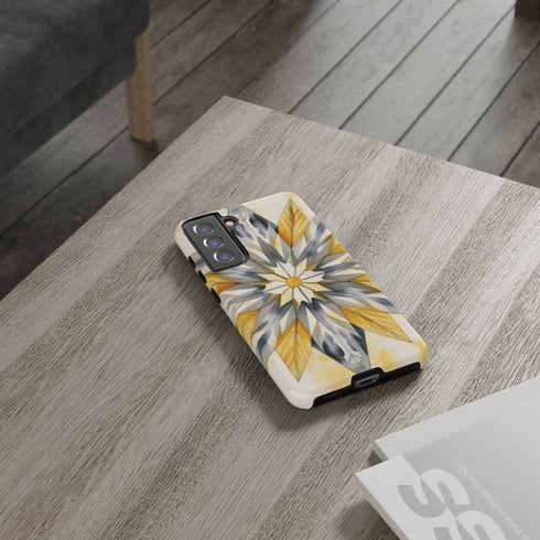 Sunshine Bloom Mosaic - Impact Resistant Phone Case
